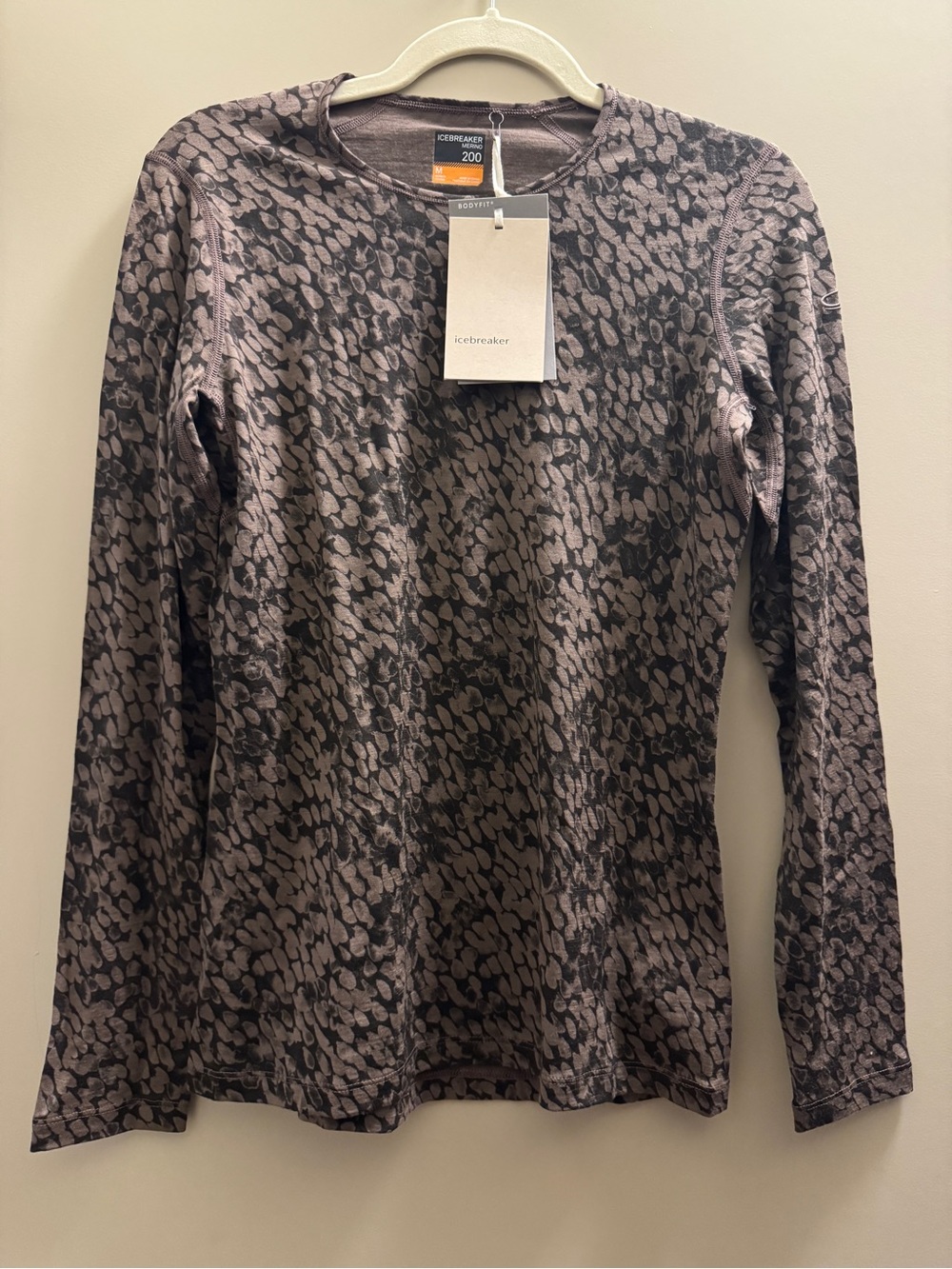 Icebreaker Women's Long Sleeve Print Crew Neck Top - Limited Edition